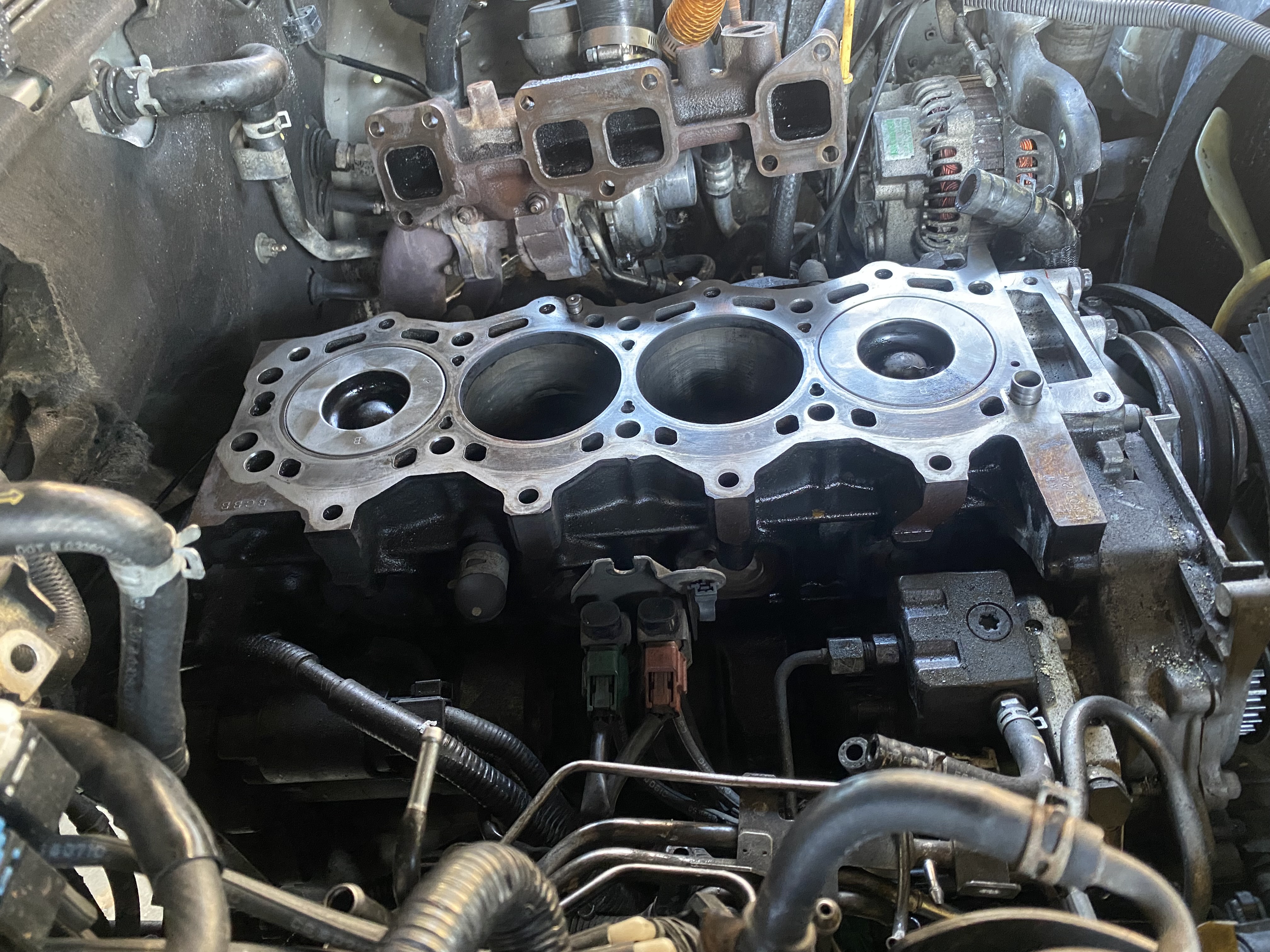 Engine removal