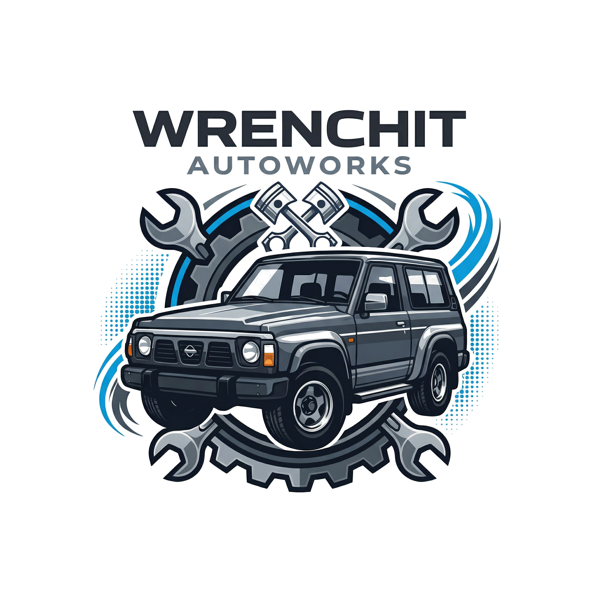 Wrenchit Auto Works Logo